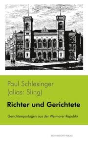 Cover von Richter und Gerichtete