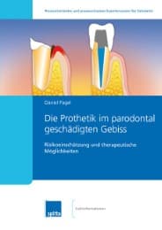 Cover von Die Prothetik im parodontal geschädigten Gebiss
