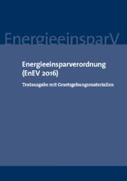 Cover von Energieeinsparverordnung (EnEV 2016)