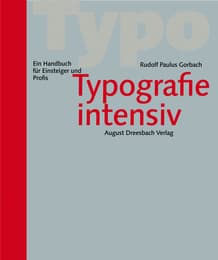 Cover von Typografie intensiv