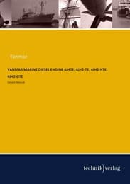 Cover von YANMAR MARINE DIESEL ENGINE 4JH2E, 4JH2-TE, 4JH2-HTE, 4JH2-DTE