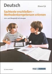 Cover von Sachtexte erschließen - Klasse 5 und 6 - Lehrerheft