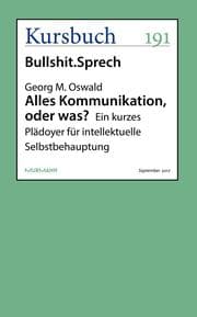 Cover von Alles Kommunikation, oder was?