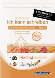 Cover von Ich kann schreiben Teil 1 Lösungen - für die Ausgabe mit und ohne Artikelkennzeichnung
