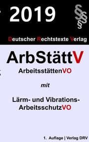 Cover von Arbeitsstättenverordnung