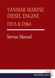 Cover von YANMAR MARINE DIESEL ENGINE D27A