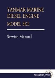 Cover von YANMAR MARINE DIESEL ENGINE MODEL SKE