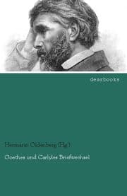 Cover von Goethes und Carlyles Briefwechsel