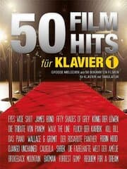 Cover von 50 Filmhits für Klavier 1