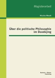 Cover von Über die politische Philosophie im Daodejing