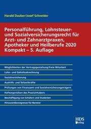 Cover von Personalführung, Lohnsteuer- und Sozialversicherungsrecht für Arzt- und Zahnarztpraxen, Apotheker und Heilberufe 2020 Kompakt