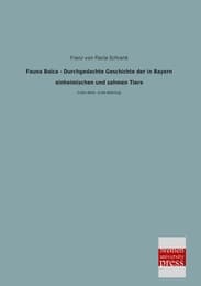 Cover von Fauna Boica - Durchgedachte Geschichte der in Bayern einheimischen und zahmen Tiere