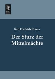 Cover von Der Sturz der Mittelmächte