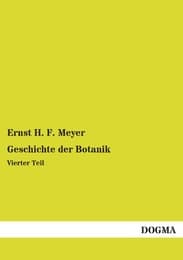 Cover von Geschichte der Botanik