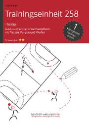Cover von Ausdauertraining in Wettkampfform mit Passen, Fangen und Werfen (TE 258)