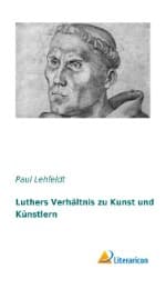 Cover von Luthers Verhältnis zu Kunst und Künstlern