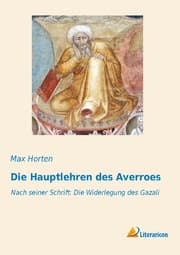 Cover von Die Hauptlehren des Averroes