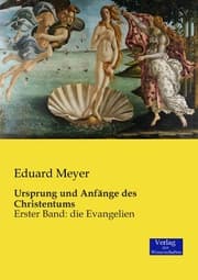 Cover von Ursprung und Anfänge des Christentums