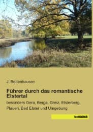 Cover von Führer durch das romantische Elstertal