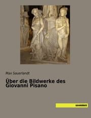 Cover von Über die Bildwerke des Giovanni Pisano