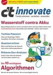 Cover von c't innovate