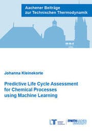 Cover von Predictive Life Cycle Assessment for Chemical Processes using Machine Learning