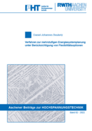 Cover von Verfahren zur mehrstufigen Energiesystemplanung unter Berücksichtigung von Flexibilitätsoptionen