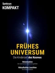 Cover von Spektrum Kompakt - Frühes Universum