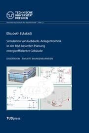 Cover von Simulation von Gebäude-Anlagentechnik in der BIM-basierten Planung energieeffizienter Gebäude