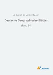 Cover von Deutsche Geographische Blätter