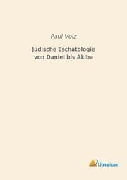 Cover von Jüdische Eschatologie von Daniel bis Akiba