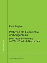 Cover von Wahrheit als Geschichte und Augenblick