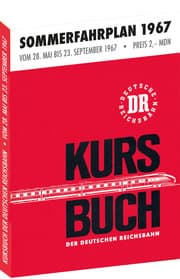 Cover von Kursbuch der Deutschen Reichsbahn - Sommerfahrplan 1967