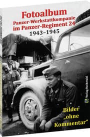 Cover von Fotoalbum - Panzer-Werkstattkompanie im Panzer-Regiment 24 in der 24. Panzer-Division 1943-1945
