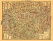 Cover von Historische Karte: LAND THÜRINGEN vom 1. Oktober 1923