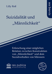 Cover von Suizidalität und Männlichkeit