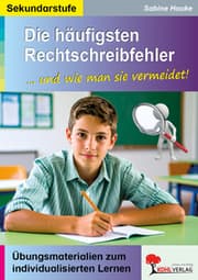 Cover von Die häufigsten Rechtschreibfehler