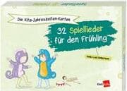 Cover von Die Kita-Jahreszeiten-Karten: 32 Spiellieder für den Frühling
