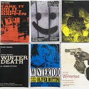 Cover von Karin Sander. Band 1: Oliver Bottini - Wintertod. Eine Kriminalgeschichte / Winter Death. A Crime Story