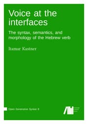 Cover von Voice at the interfaces