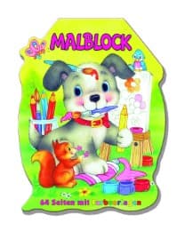 Cover von Malblock gestanzt - Hund