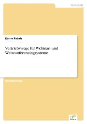 Cover von Vertriebswege für Webinar- und Webconferencingsysteme