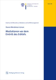 Cover von Mediationen vor dem Eintritt des Erbfalls