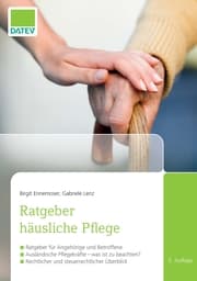Cover von Ratgeber häusliche Pflege