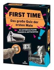 Cover von First Time - Das große Quiz der ersten Male