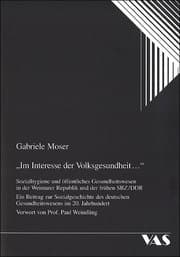 Cover von Im Interesse der Volksgesundheit...