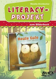 Cover von Literacy-Projekt zum Bilderbuch 'Heule Eule'