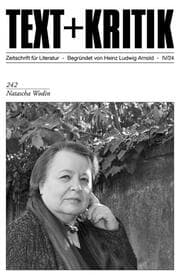 Cover von TEXT + KRITIK 242 - Natascha Wodin