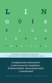 Cover von Configuración informativa y estructuración lingüística