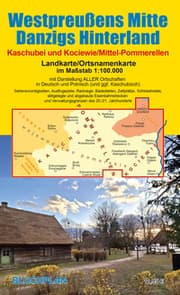 Cover von Landkarte Westpreußens Mitte/Danzigs Hinterland